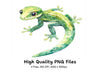 Cute Gecko Clipart Bundle