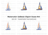 Sailboat Clipart Bundle