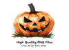 Halloween Jack-O'-Lanterns Clipart Bundle