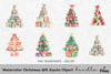 Christmas Gift Stacks Clipart Bundle