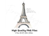 Eiffel Tower Clipart Bundle