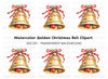 Christmas Bell Clipart Bundle