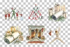 Christmas Yoga & Festive Wellness Clipart Bundle - CraftNest - Digital Crafting and Art