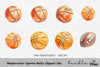 Sports Balls Clipart Bundle