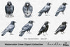 Crow Clipart Bundle