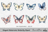 Elegant Butterfly Clipart Bundle