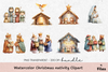 Christmas Nativity Clipart Bundle