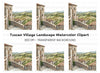 Tuscan Village Clipart Bundle