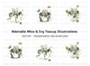 Cute Mice in Teacups Clipart Bundle