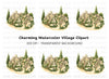 Charming English Village Clipart Bundle