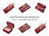 Luxury Pen in Velvet Gift Box Clipart Bundle