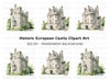 Scottish Castles Clipart Bundle