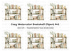 Bookshelf Clipart Bundle