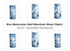 Wolf Moon Tumbler Clipart Bundle