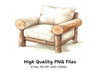 Comfortable Armchairs Clipart Bundle
