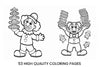 Christmas MonkeyFun Coloring Books