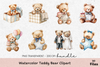 Teddy Bear Clipart Bundle Collection