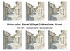Stone Village Alleyway Clipart Bundle