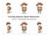 Cute Boy Explorer Clipart Bundle