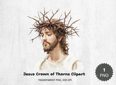 Jesus Crown of Thorns Clipart Bundle - CraftNest - Digital Crafting and Art