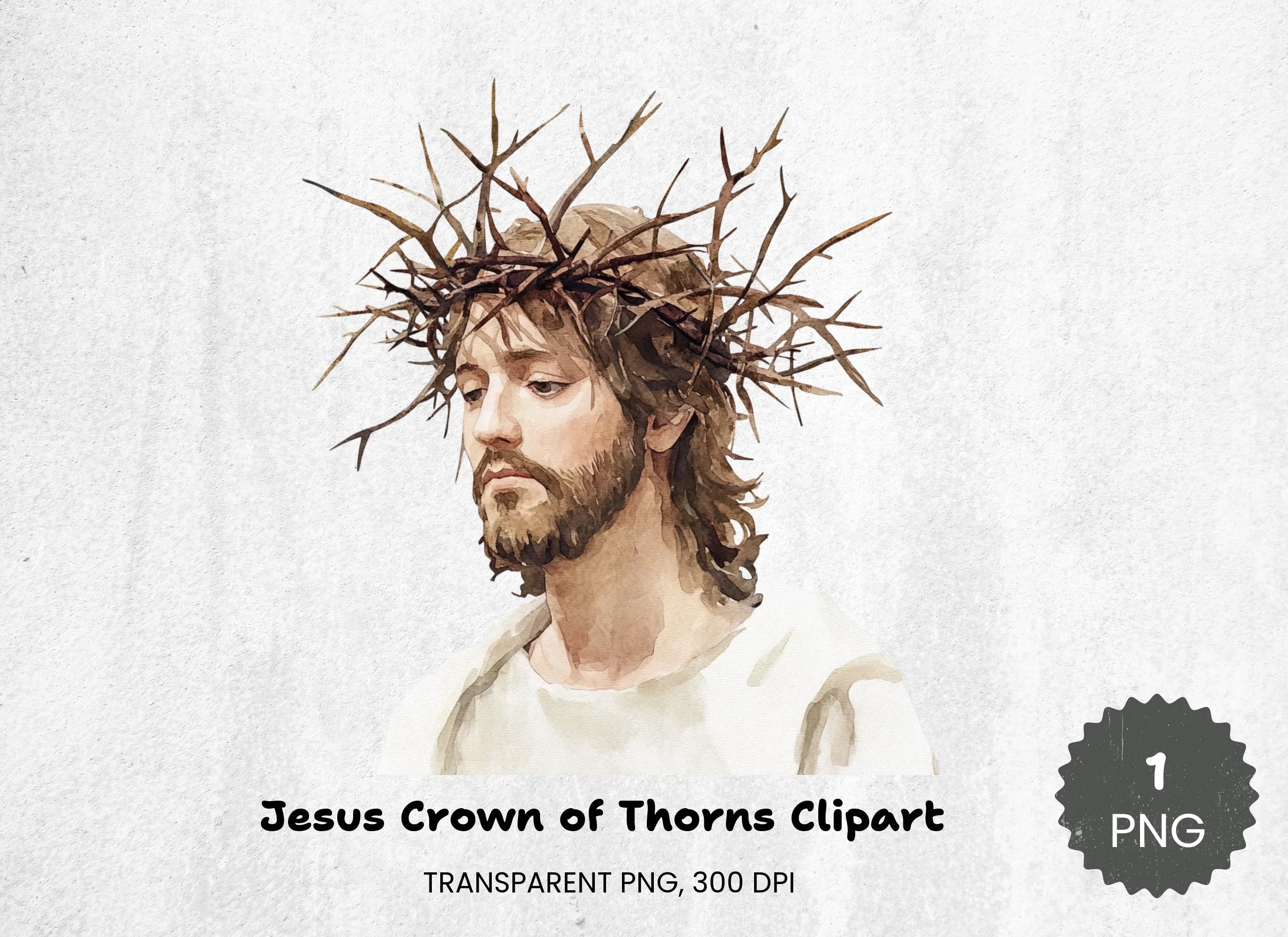 Jesus Crown of Thorns Clipart Bundle - CraftNest - Digital Crafting and Art