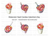 Heart Candies Clipart Bundle