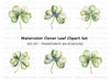 Clover Leaves Clipart Bundle