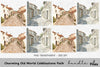 Charming Old World Cobblestone Path Clipart Bundle