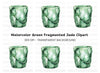 Green Marble Texture Cup Clipart Bundle