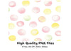 Pastel Polka Dot Clipart Bundle