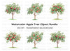 Apple Tree Clipart Bundle