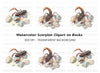 Scorpion on Rocks Clipart Bundle