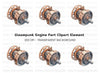 Steampunk Gear Mechanism Clipart Bundle