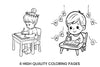 Holiday Coloring Books for Children