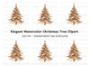 Christmas Tree Clipart Bundle