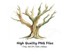 Bare Tree Clipart Bundle
