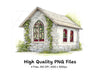 Stone Chapel Clipart Bundle