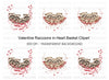 Cute Raccoon Family Valentine Clipart Bundle