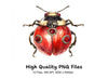 Jeweled Beetle Clipart Bundle