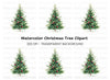 Christmas Tree Clipart Bundle