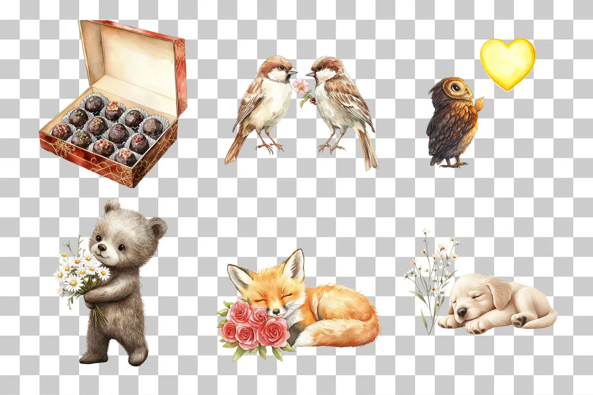 Sweet Cozy Moments Clipart Bundle - CraftNest - Digital Crafting and Art