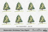 Christmas Tree Clipart Bundle