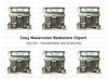 Charming Vintage Bookstore Clipart Bundle