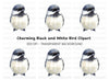 Cute Chickadee Bird Clipart Bundle