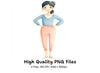 Cute Girls Clipart Bundle