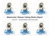 Girl Photographer Clipart Bundle