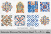 Moroccan Tile Patterns Clipart Bundle