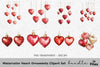 Heart Ornaments Clipart Bundle