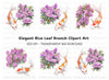 Koi Fish and Pink Flowers Clipart Bundle