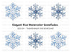 Snowflake Clipart Bundle
